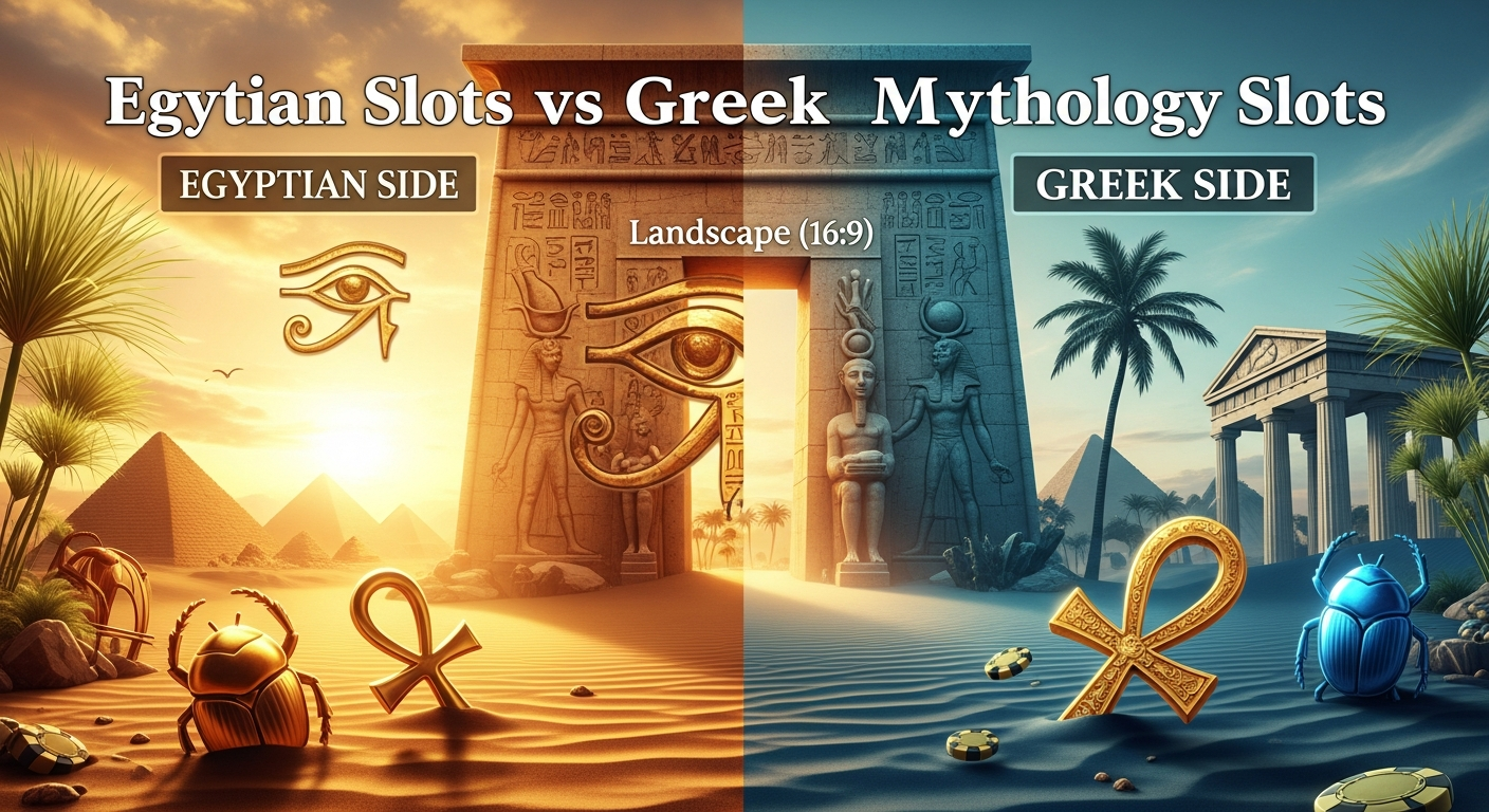 Egyptian Slots vs Greek Mythology Slots