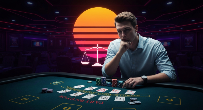 Card counting in blackjack legality concept